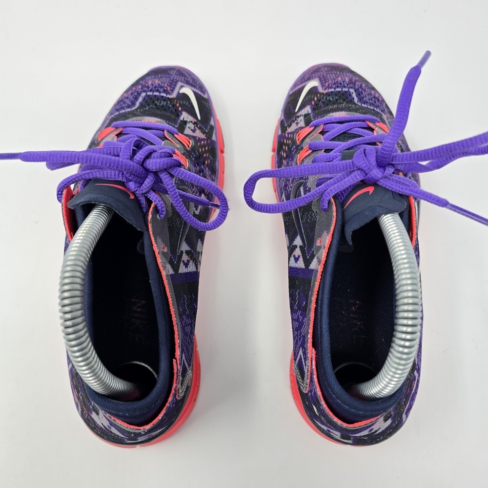 Nike Free 5.0 TR Fit 4 Womens Training Shoes Purple Pink 629832-402 Size 6.5 - Picture 10 of 16